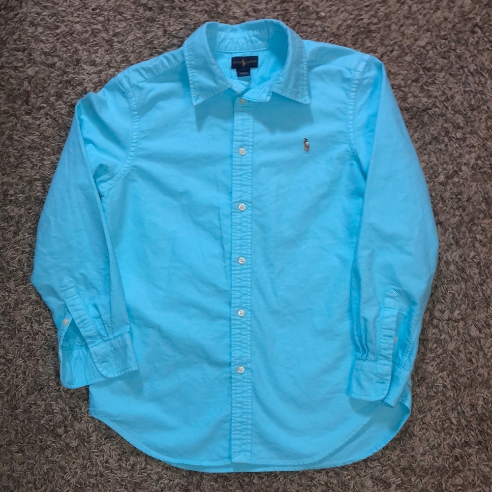 Boys Aqua Ralph Lauren Collared Shirt